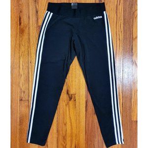 Adidas 3-Stripes Leggings - Black/White
